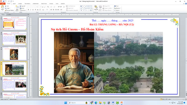 Video ứng dụng AI về lịch sử Thang Long Hà Nội